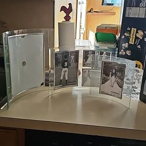 Lasting impressions 3 piece curved glass frame set.